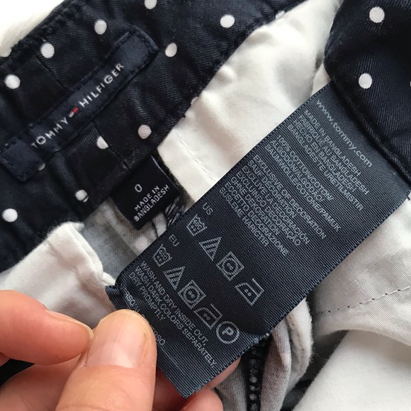 Tommy Hilfigher Polka Dot Shorts - Picture 8 of 8